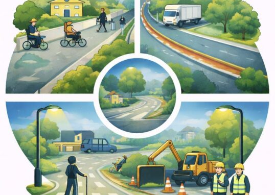 Dessin illustrant la gestion de la voirie