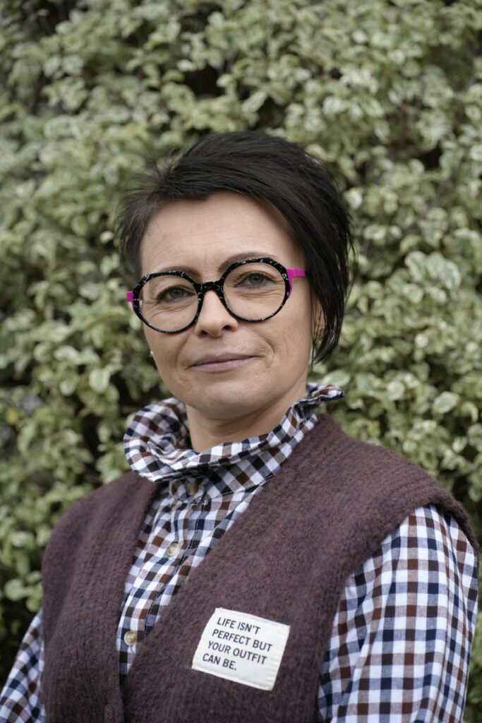 Photo de Céline Sornin-Feuillet, candidate de la liste Les Monts Citoyens aux élections municipales 2026 aux Monts d'Aunay (Aunay-sur-Odon, Bauquay, Campandré-Valcongrain, Danvou-la-Ferrière, Ondefontaine, Le Plessis-Grimoult et Roucamps)