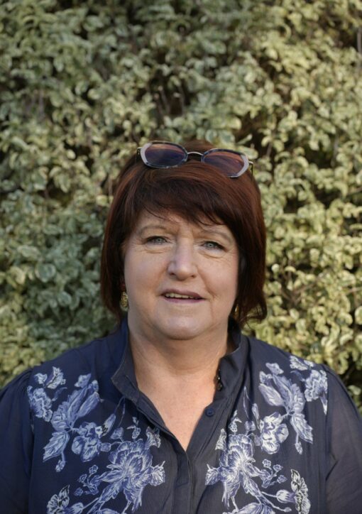 Photo de Ginette Guérard, candidate de la liste Les Monts Citoyens aux élections municipales 2026 aux Monts d'Aunay (Aunay-sur-Odon, Bauquay, Campandré-Valcongrain, Danvou-la-Ferrière, Ondefontaine, Le Plessis-Grimoult et Roucamps)