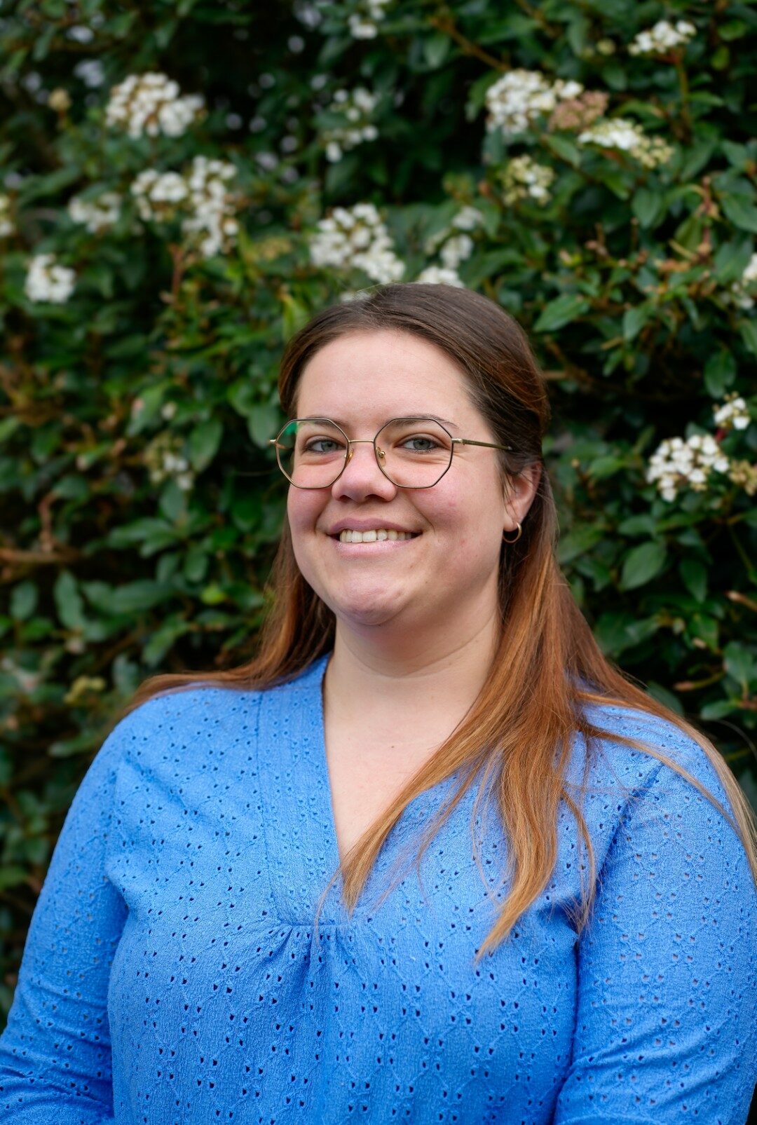 Photo de Maëva Vautier, candidate de la liste Les Monts Citoyens aux élections municipales 2026 aux Monts d'Aunay (Aunay-sur-Odon, Bauquay, Campandré-Valcongrain, Danvou-la-Ferrière, Ondefontaine, Le Plessis-Grimoult et Roucamps)