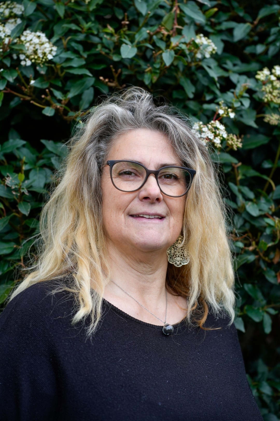 Photo de Sandrine Durier, candidate de la liste Les Monts Citoyens aux élections municipales 2026 aux Monts d'Aunay (Aunay-sur-Odon, Bauquay, Campandré-Valcongrain, Danvou-la-Ferrière, Ondefontaine, Le Plessis-Grimoult et Roucamps)