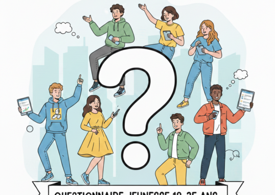 Image illustrant un questionnaire pour la jeunesse