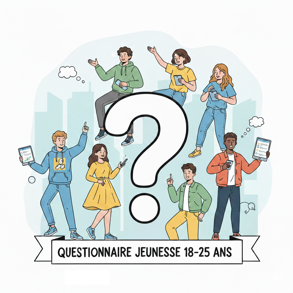 Image illustrant un questionnaire pour la jeunesse