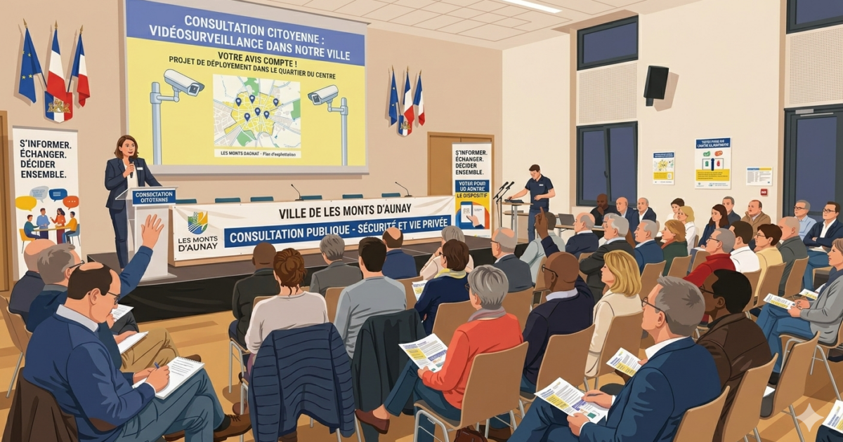 illustration pour la videoprotection