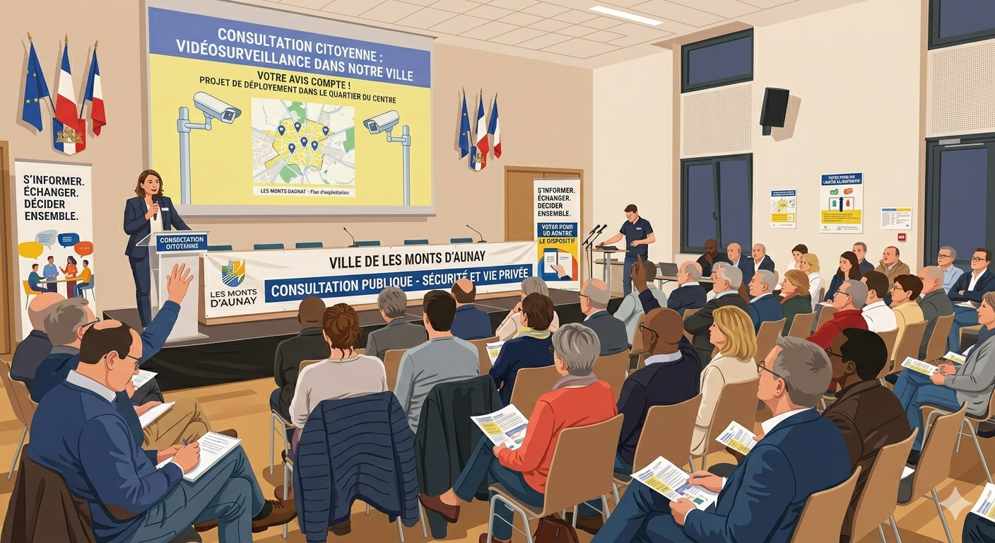 illustration pour la videoprotection